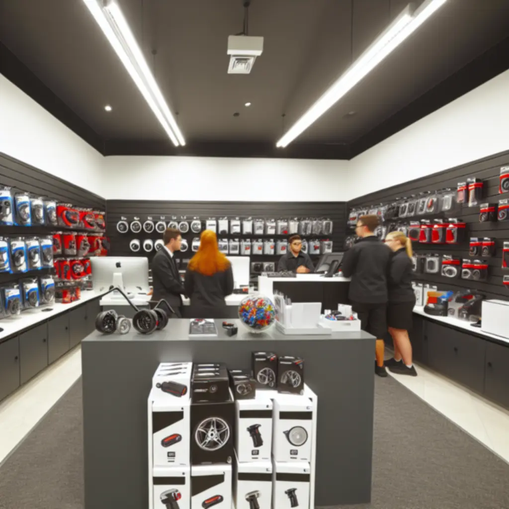 Carveoza team assisting customers in the Australian car accessories store